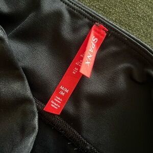 Leather look spans leggings